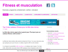 Tablet Screenshot of fitness-et-musculation.com